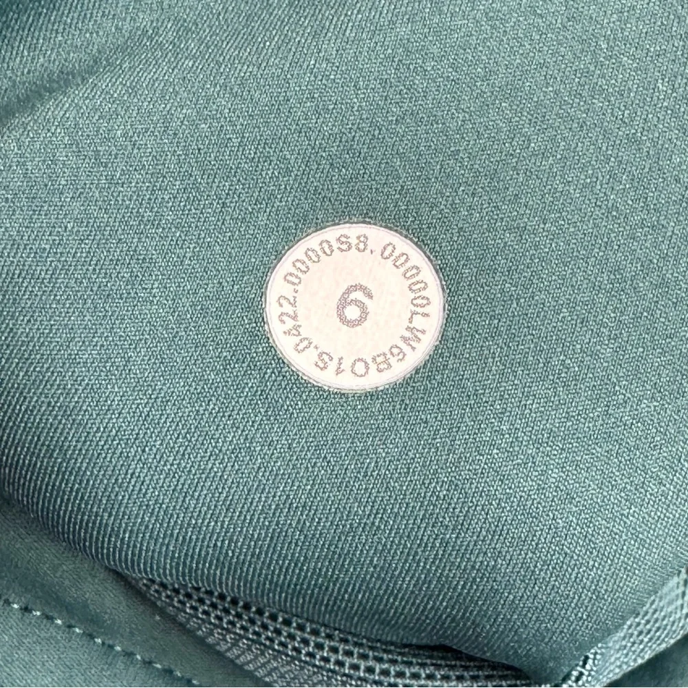 Lululemon Base Pace High-Rise Crop 23" - Green Jasper - Picture 6 of 8